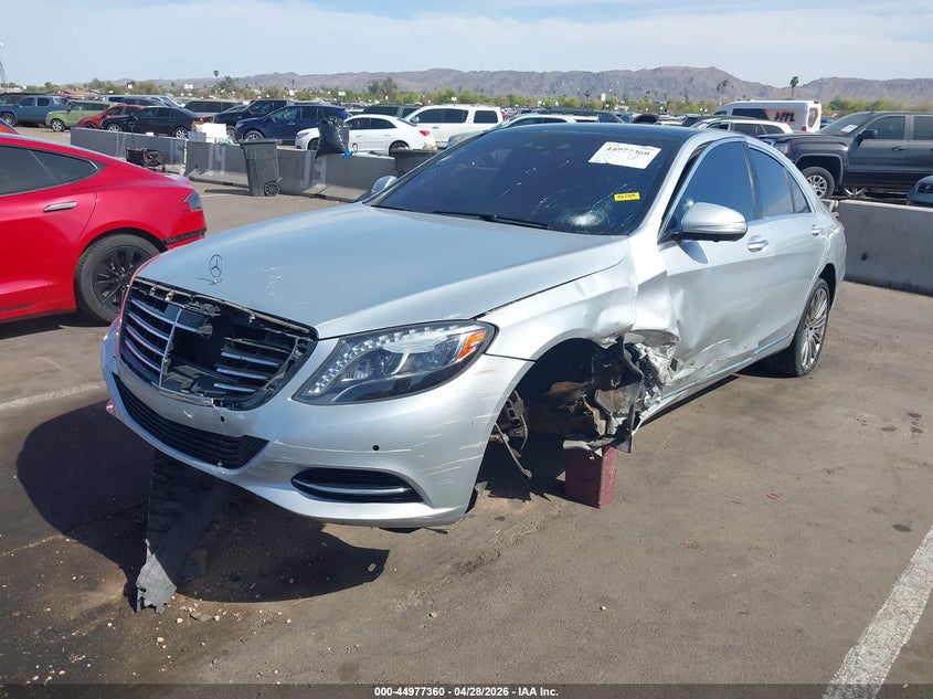 2015 Mercedes-benz S-klasse VIN WDDUG8FB2FA155355 IAAI salvage auction — LEFT SIDE, Salvage (Arizona), sold $3,350 on 2026-08-18 (photo 2)