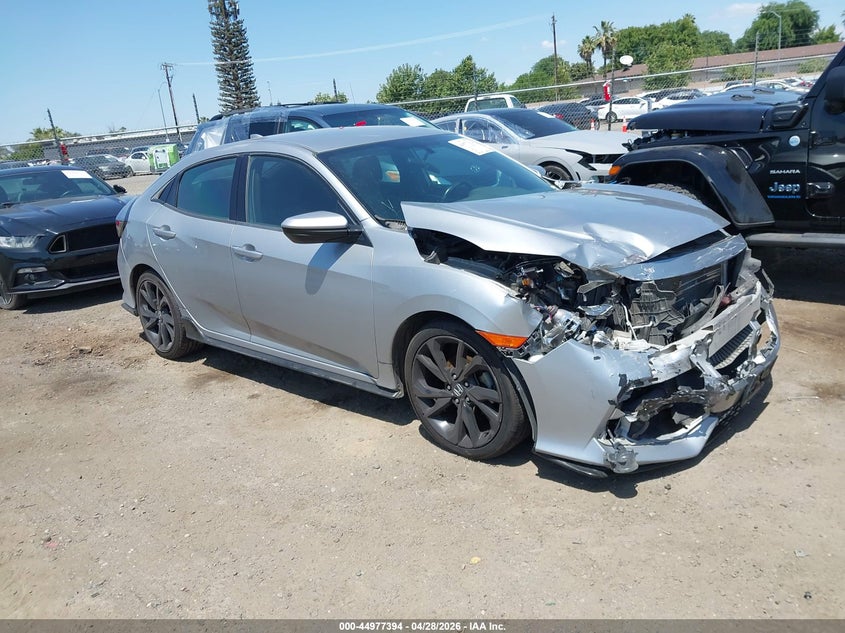 2017 Honda Civic VIN SHHFK7H42HU420245 IAAI salvage auction — FRONT END, Salvage Title, sold $3,700 on 2026-07-07 (photo 1)