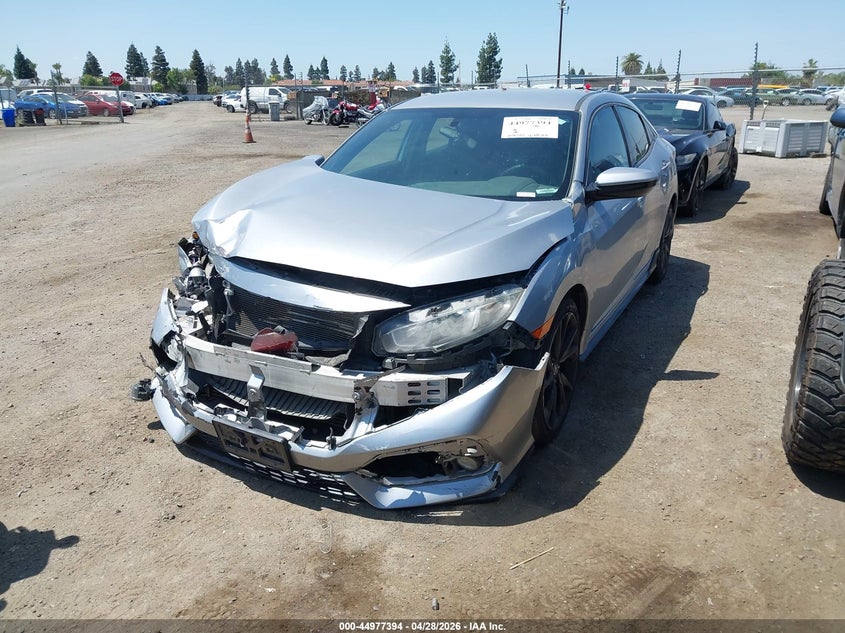 2017 Honda Civic VIN SHHFK7H42HU420245 IAAI salvage auction — FRONT END, Salvage Title, sold $3,700 on 2026-07-07 (photo 2)