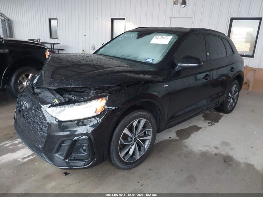 2024 Audi Q5 VIN WA1GAAFY5R2113663 IAAI salvage auction — FRONT END, Original (Texas), sold $13,575 on 2026-08-14 (photo 2)