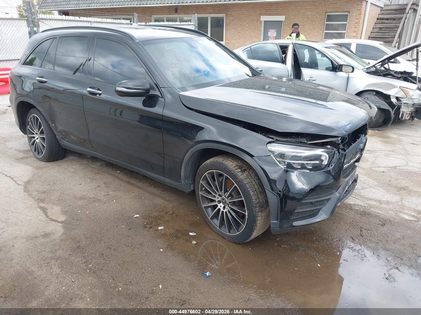 2021 Mercedes-benz Glc VIN W1N0G8EB4MV307368 IAAI salvage auction — FRONT END, Salvage (Illinois), sold $10,450 on 2026-07-14 (photo 1)