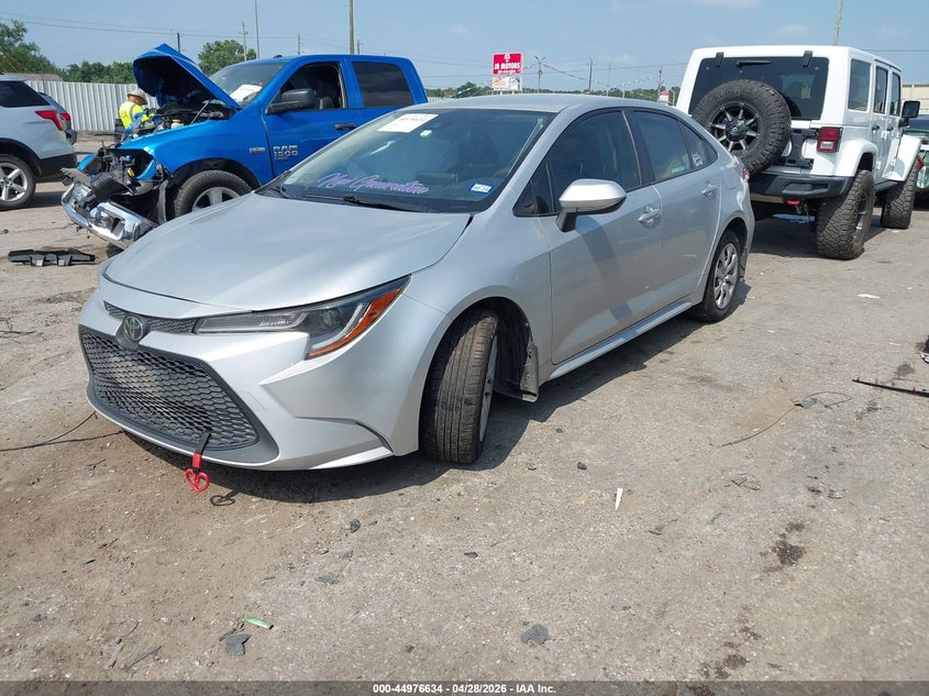 2021 Toyota Corolla VIN JTDEPMAE7MJ161349 IAAI salvage auction — RIGHT SIDE, Original (Texas), sold $3,500 on 2026-07-29 (photo 2)