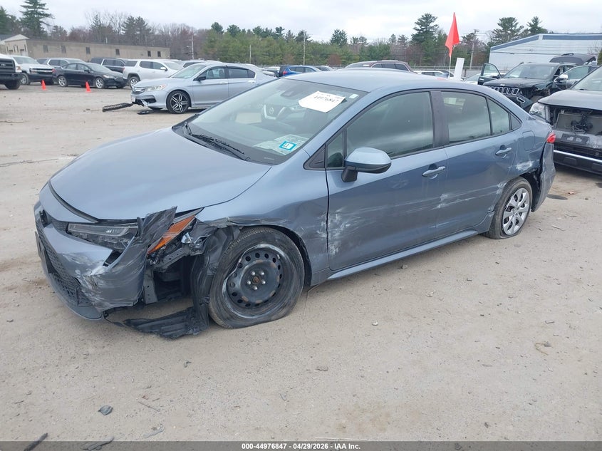 2022 Toyota Corolla VIN JTDEPMAE9N3025665 IAAI salvage auction — LEFT SIDE, Salvage Title, sold $3,100 on 2026-07-29 (photo 2)