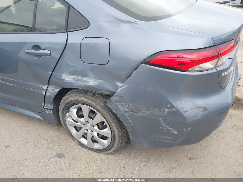 2022 Toyota Corolla VIN JTDEPMAE9N3025665 IAAI salvage auction — LEFT SIDE, Salvage Title, sold $3,100 on 2026-07-29 (photo 6)