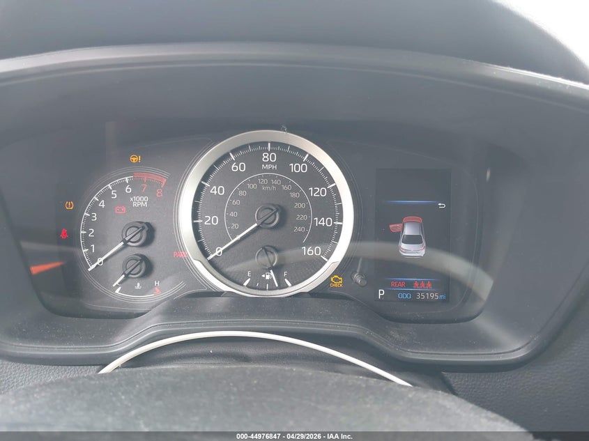 2022 Toyota Corolla VIN JTDEPMAE9N3025665 IAAI salvage auction — LEFT SIDE, Salvage Title, sold $3,100 on 2026-07-29 (photo 7)