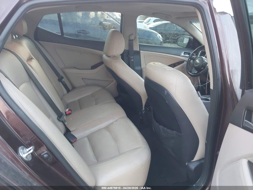 2014 Kia Optima VIN 5XXGN4A73EG277721 IAAI salvage auction — HAIL, Original (Texas), sold $800 on 2026-07-14 (photo 8)