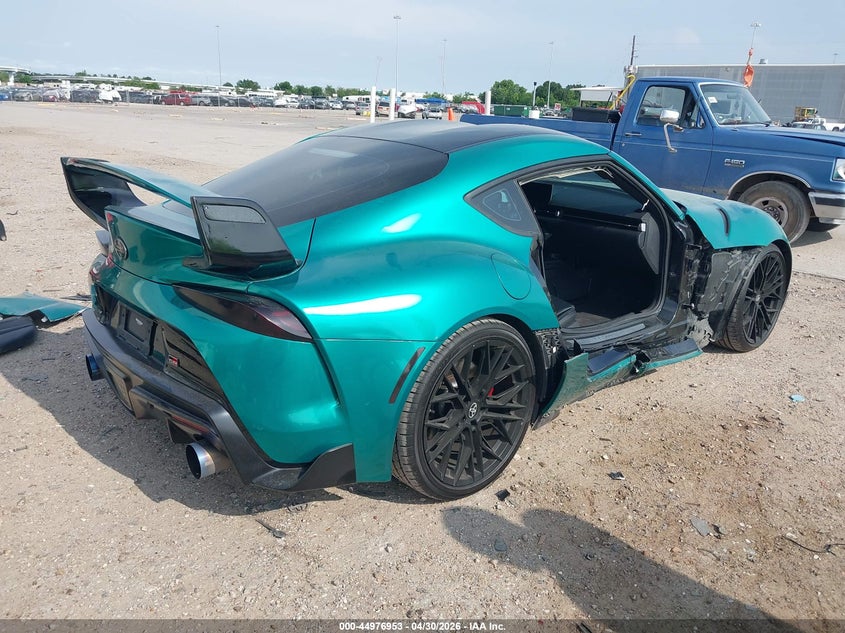 2022 Toyota VIN WZ1DB0C00NW048207 IAAI salvage auction — RIGHT SIDE, Original (Texas), sold $22,100 on 2026-07-23 (photo 4)