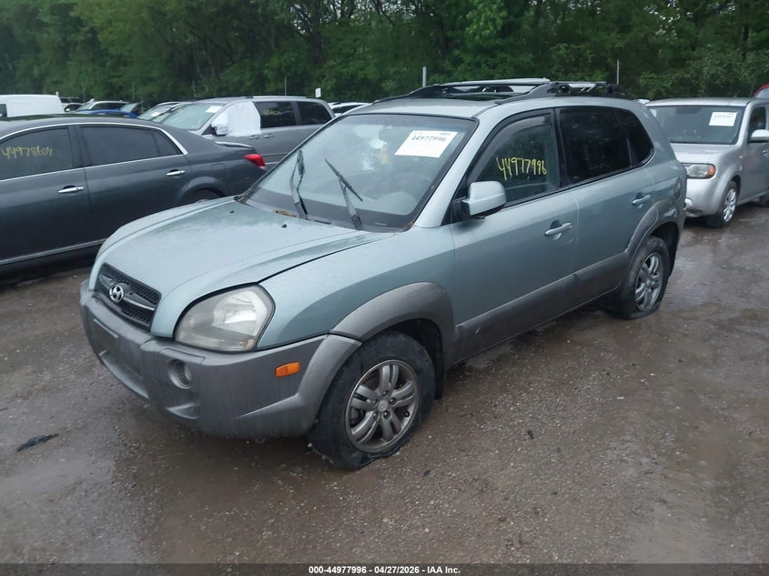 2006 Hyundai Tucson VIN KM8JN72D46U284180 IAAI salvage auction — NORMAL WEAR, Salvage (Texas), sold $525 on 2026-07-29 (photo 2)