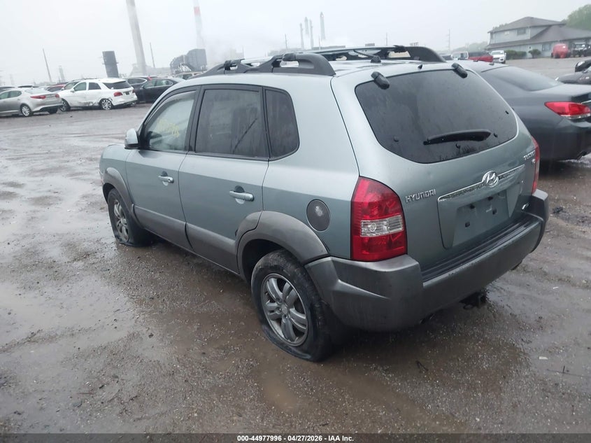 2006 Hyundai Tucson VIN KM8JN72D46U284180 IAAI salvage auction — NORMAL WEAR, Salvage (Texas), sold $525 on 2026-07-29 (photo 3)