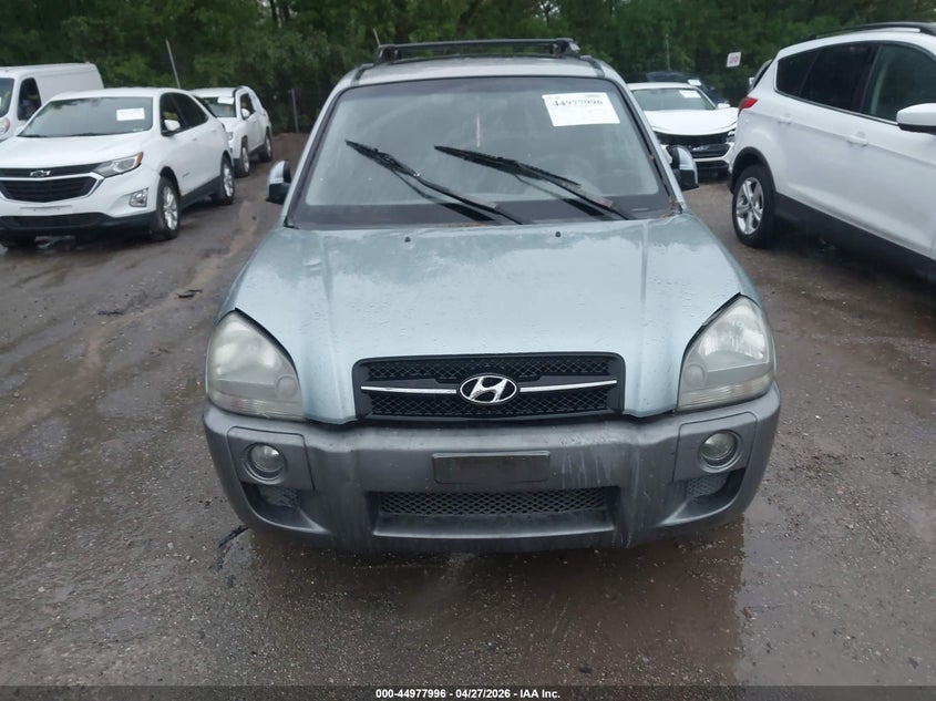 2006 Hyundai Tucson VIN KM8JN72D46U284180 IAAI salvage auction — NORMAL WEAR, Salvage (Texas), sold $525 on 2026-07-29 (photo 6)