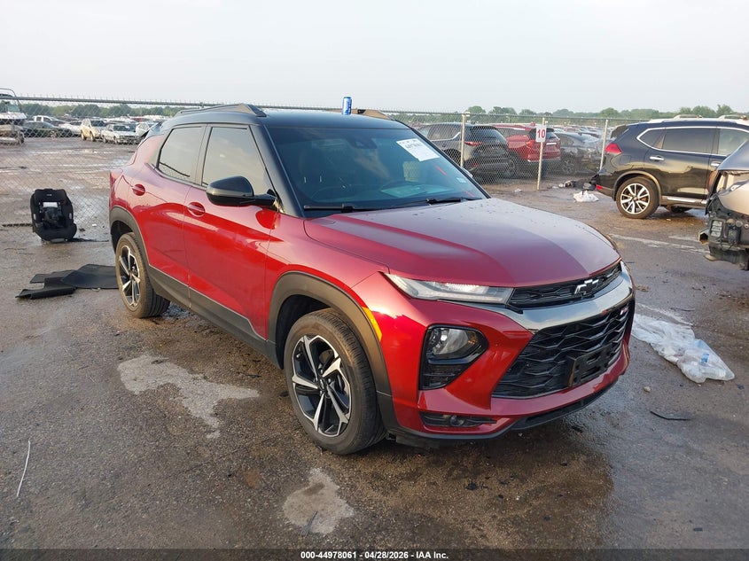 2023 Chevrolet Trailblazer VIN KL79MTSL6PB202891 IAAI salvage auction — REAR END, Original (Texas), sold $4,775 on 2026-07-14 (photo 1)