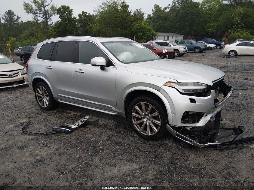 2017 Volvo Xc90 VIN YV4A22PL1H1162989 IAAI salvage auction — FRONT END, Salvage (South Carolina), sold $6,250 on 2026-07-14 (photo 1)
