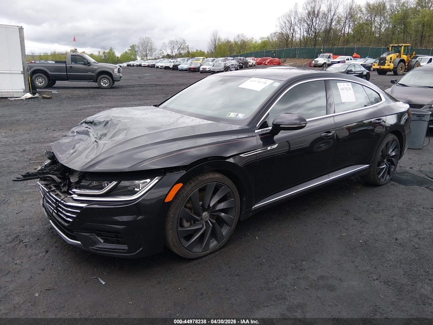 2019 Volkswagen Arteon VIN WVWSR7AN1KE031927 IAAI salvage auction — FRONT END, Salvage (Pennsylvania), sold $4,050 on 2026-07-21 (photo 2)