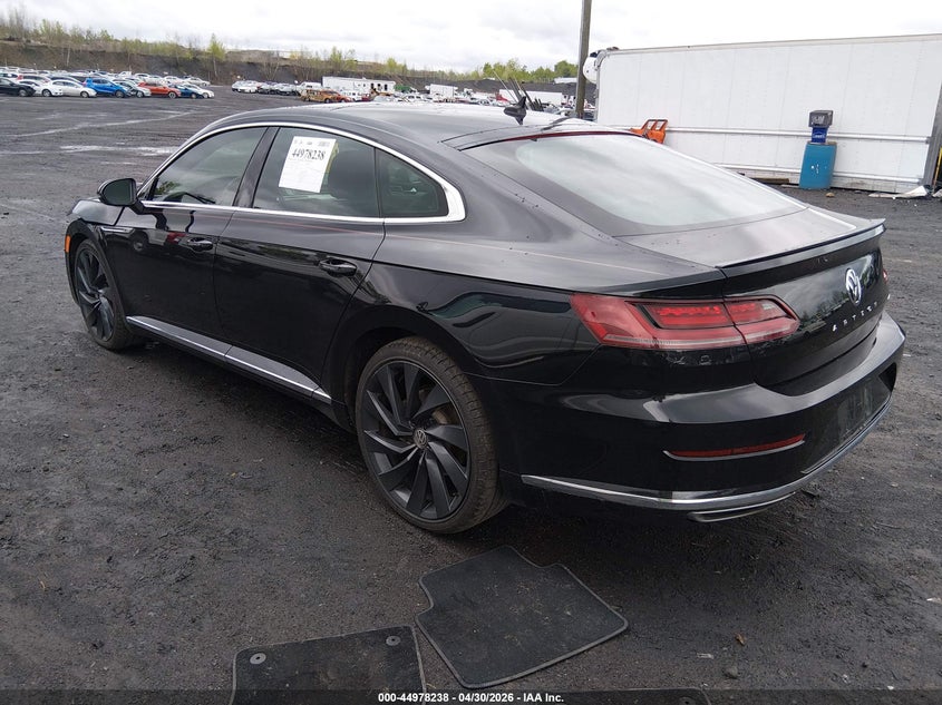 2019 Volkswagen Arteon VIN WVWSR7AN1KE031927 IAAI salvage auction — FRONT END, Salvage (Pennsylvania), sold $4,050 on 2026-07-21 (photo 3)