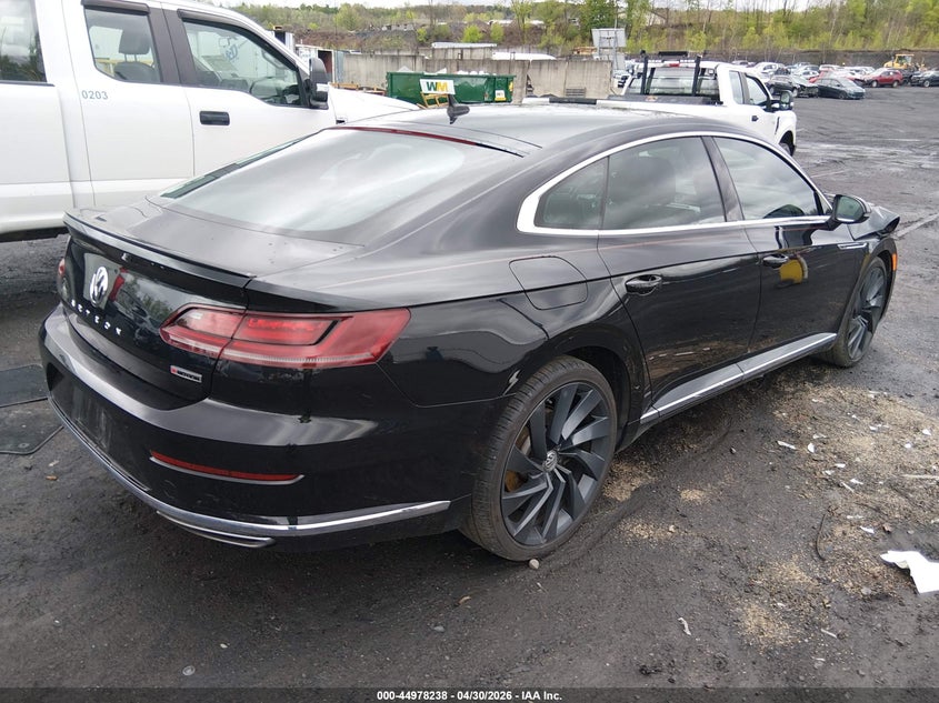 2019 Volkswagen Arteon VIN WVWSR7AN1KE031927 IAAI salvage auction — FRONT END, Salvage (Pennsylvania), sold $4,050 on 2026-07-21 (photo 4)