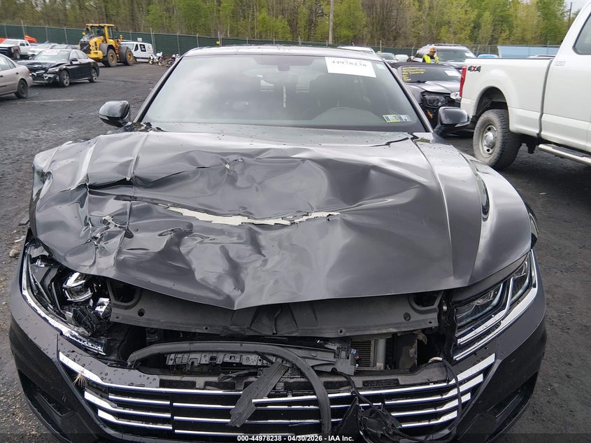2019 Volkswagen Arteon VIN WVWSR7AN1KE031927 IAAI salvage auction — FRONT END, Salvage (Pennsylvania), sold $4,050 on 2026-07-21 (photo 6)