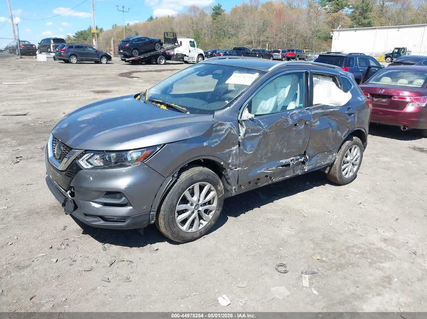 2021 Nissan Rogue VIN JN1BJ1BW5MW446552 IAAI salvage auction — LEFT SIDE, Salvage (Massachusetts), sold $2,600 on 2026-07-24 (photo 2)