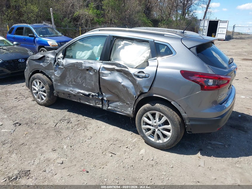2021 Nissan Rogue VIN JN1BJ1BW5MW446552 IAAI salvage auction — LEFT SIDE, Salvage (Massachusetts), sold $2,150 on 2026-07-23 (photo 3)