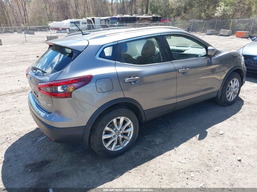 2021 Nissan Rogue VIN JN1BJ1BW5MW446552 IAAI salvage auction — LEFT SIDE, Salvage (Massachusetts), sold $2,600 on 2026-07-24 (photo 4)