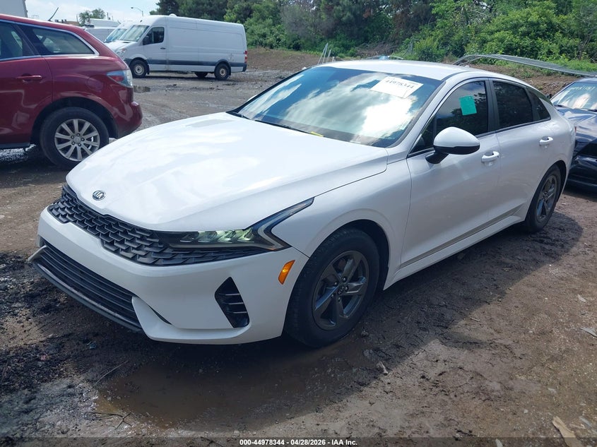 2021 Kia K5 VIN 5XXG14J23MG045263 IAAI salvage auction — RIGHT FRONT, Salvage (Indiana), sold $2,950 on 2026-07-29 (photo 2)
