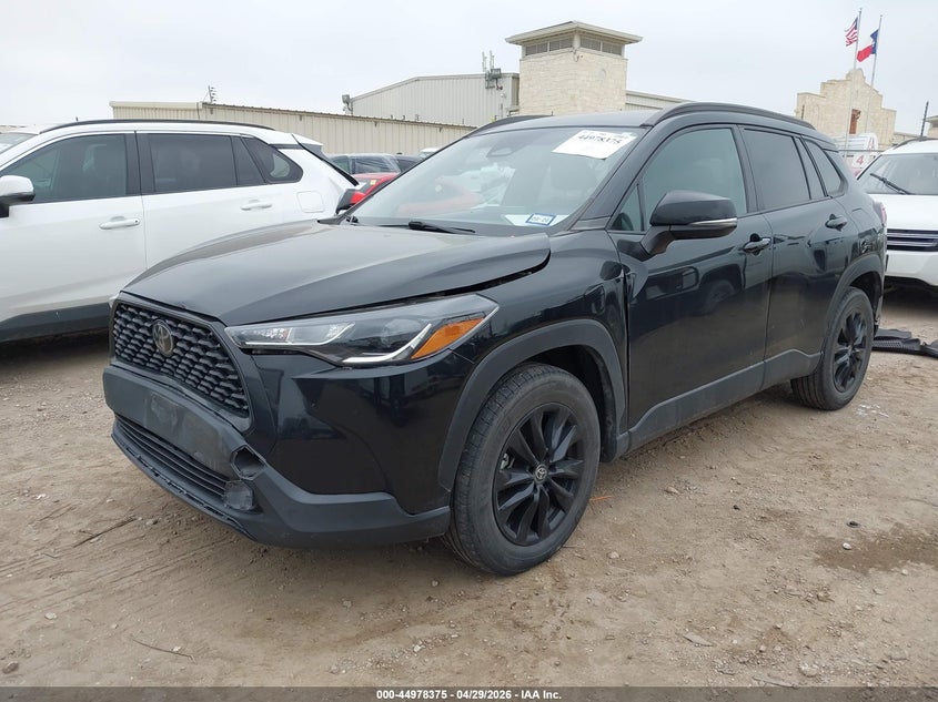 2023 Toyota Corolla cross VIN 7MUCAAAG4PV040719 IAAI salvage auction — FRONT & REAR, Original (Texas), sold $7,900 on 2026-07-08 (photo 2)