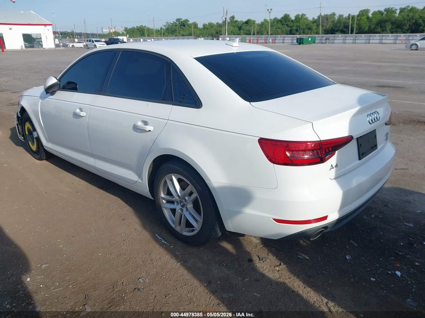 2017 Audi A4 VIN WAUGMAF43HN049756 IAAI salvage auction — LEFT FRONT, Salvage Title, sold $2,150 on 2026-09-06 (photo 3)