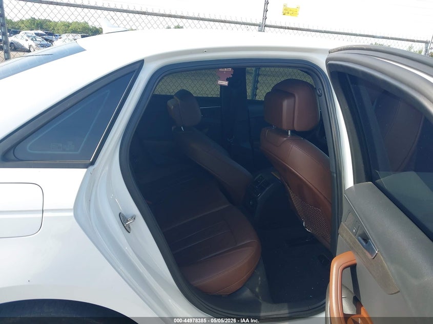 2017 Audi A4 VIN WAUGMAF43HN049756 IAAI salvage auction — LEFT FRONT, Salvage Title, sold $2,150 on 2026-09-06 (photo 8)