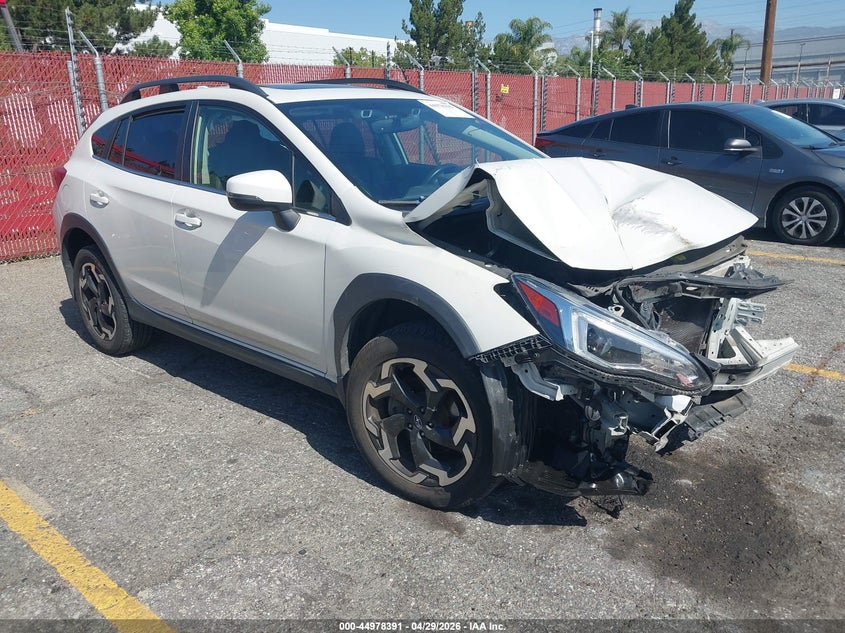 2021 Subaru Xv VIN JF2GTHMC8M8385695 IAAI salvage auction — FRONT & REAR, Salvage (California), sold $1,150 on 2026-07-28 (photo 1)