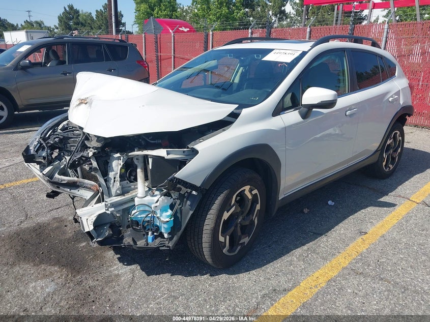 2021 Subaru Xv VIN JF2GTHMC8M8385695 IAAI salvage auction — FRONT & REAR, Salvage (California), sold $1,150 on 2026-07-28 (photo 2)