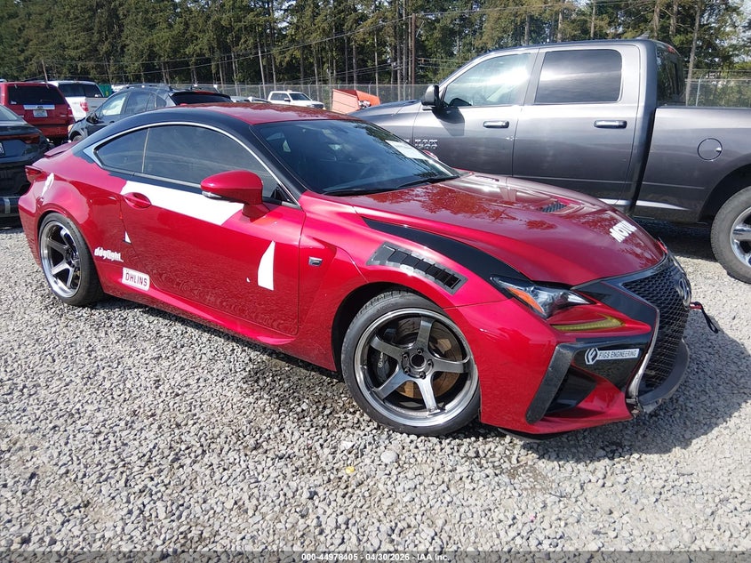 2015 Lexus Rc-f VIN JTHHP5BC7F5000607 IAAI salvage auction — SIDE, Bill Of Sale (Washington), sold $10,350 on 2026-07-22 (photo 1)