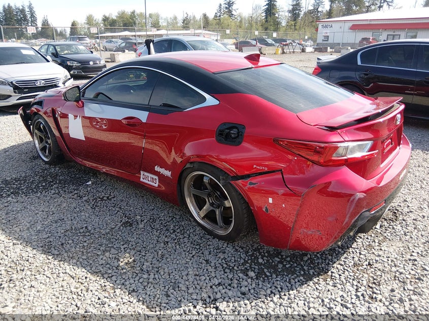 2015 Lexus Rc-f VIN JTHHP5BC7F5000607 IAAI salvage auction — SIDE, Bill Of Sale (Washington), sold $10,350 on 2026-07-22 (photo 3)