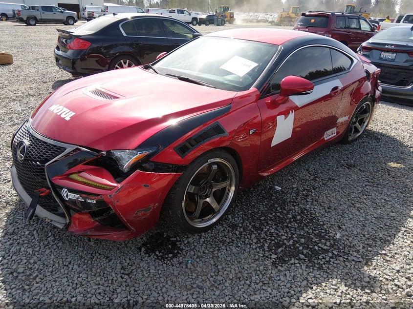 2015 Lexus Rc-f VIN JTHHP5BC7F5000607 IAAI salvage auction — SIDE, Bill Of Sale (Washington), sold $10,350 on 2026-07-22 (photo 6)