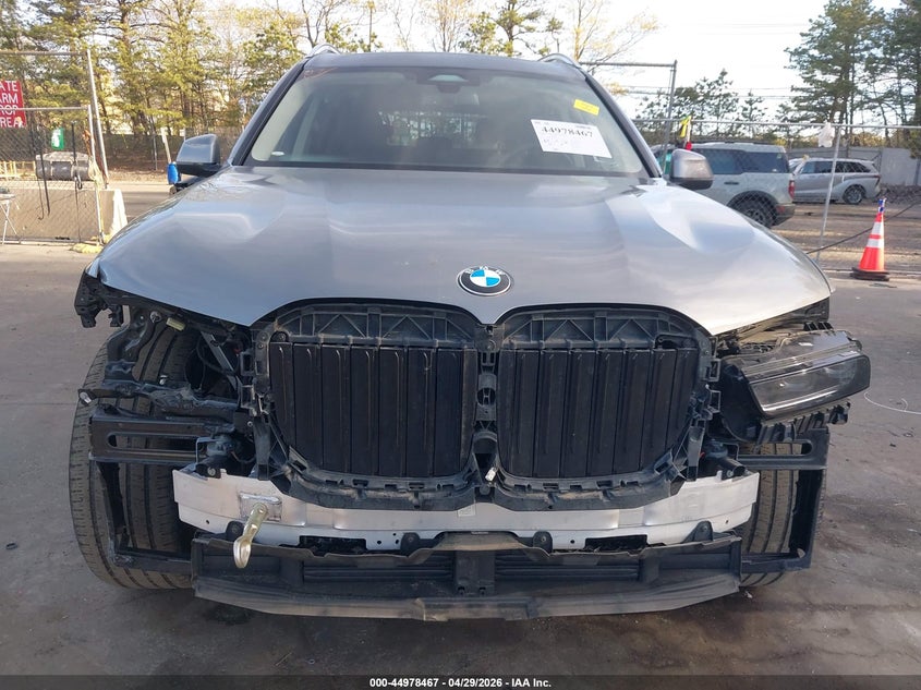 2025 BMW X7 VIN 5UX23EM00S9W58440 IAAI salvage auction — FRONT END, Mv-907A (New York), sold $35,950 on 2026-07-14 (photo 6)