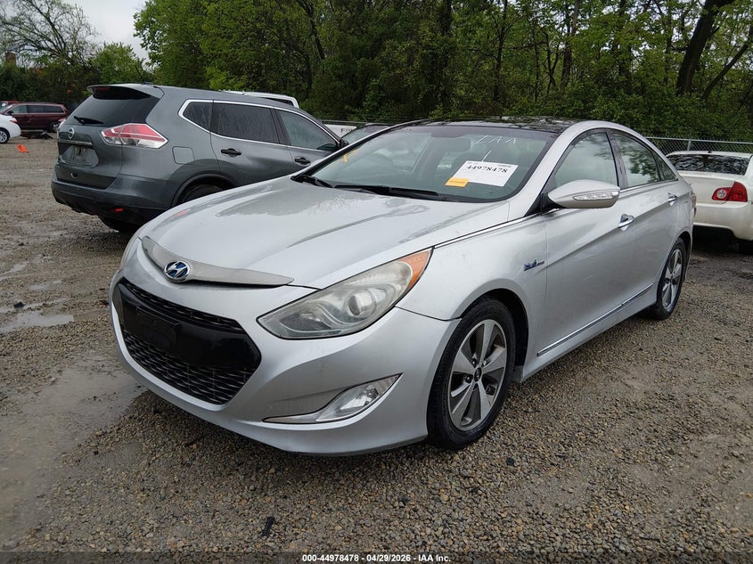 2011 Hyundai Sonata VIN KMHEC4A43BA007653 IAAI salvage auction — REAR END, Original (Ohio), sold $325 on 2026-07-28 (photo 2)