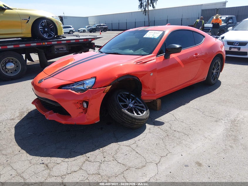 2017 Toyota Gt86 VIN JF1ZNAA11H8707603 IAAI salvage auction — LEFT FRONT, Salvage (California), sold $2,100 on 2026-07-13 (photo 2)