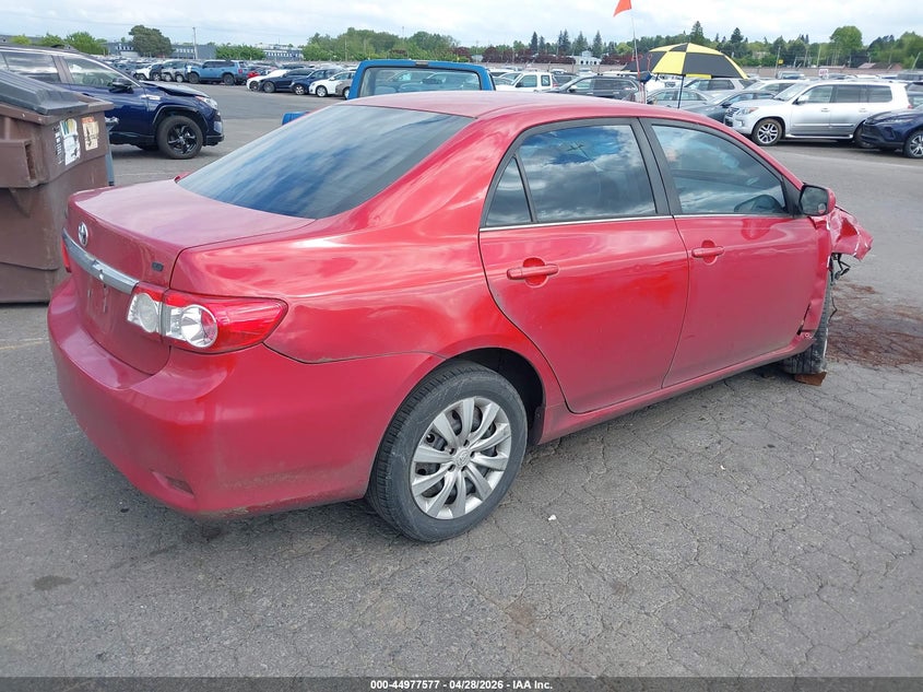 2013 Toyota Corolla VIN 2T1BU4EE9DC096702 IAAI salvage auction — FRONT END, Salvage (Oregon), sold $550 on 2026-07-09 (photo 4)