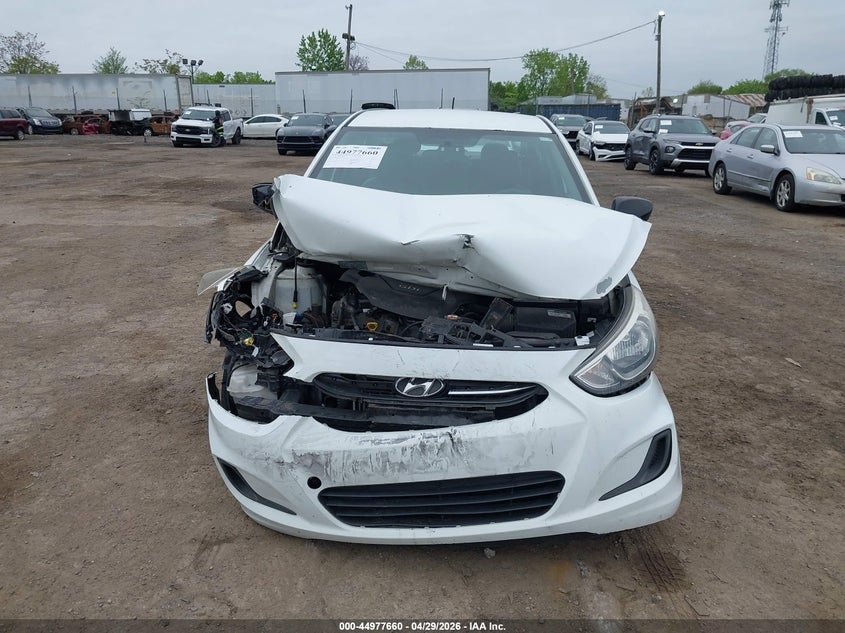 2015 Hyundai Accent VIN KMHCT4AE1FU860041 IAAI salvage auction — FRONT END, Salvage (Pennsylvania), sold $775 on 2026-07-31 (photo 6)