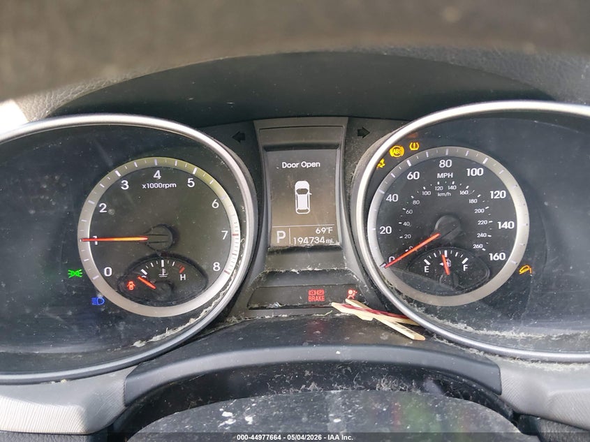 2013 Hyundai Santa fe VIN 5XYZT3LB9DG094358 IAAI salvage auction — RIGHT FRONT, Salvage (Louisiana), sold $475 on 2026-07-06 (photo 7)