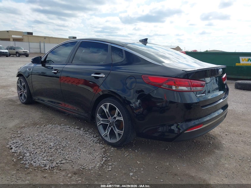 2018 Kia Optima VIN 5XXGT4L38JG196563 IAAI salvage auction — FRONT END, Salvage (Kansas), sold $700 on 2026-07-10 (photo 3)