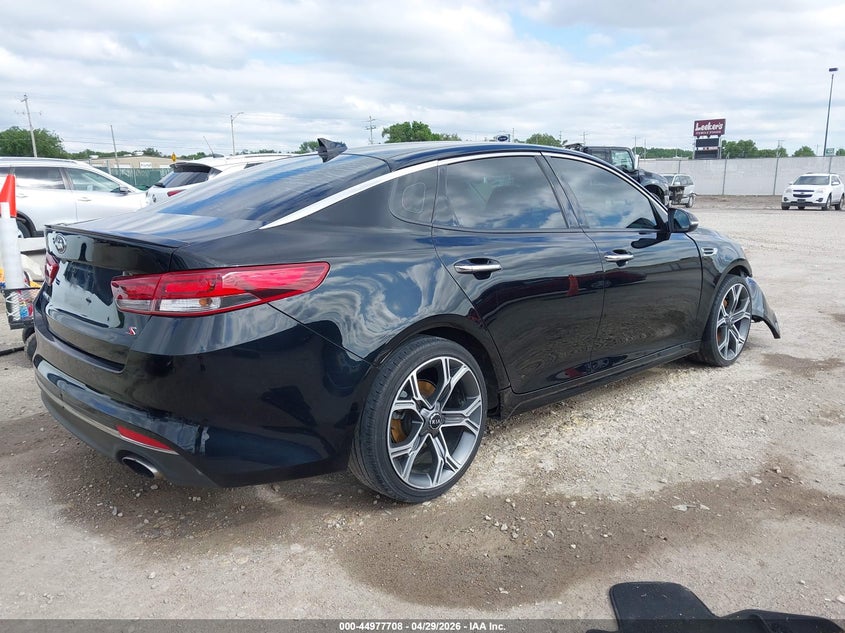 2018 Kia Optima VIN 5XXGT4L38JG196563 IAAI salvage auction — FRONT END, Salvage (Kansas), sold $700 on 2026-07-10 (photo 4)