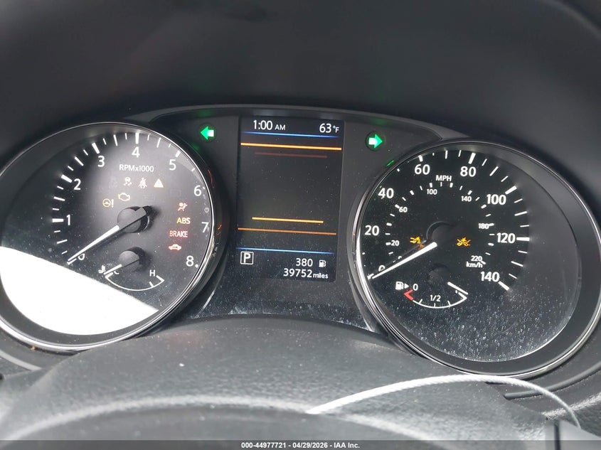 2020 Nissan Rogue VIN KNMAT2MT7LP523846 IAAI salvage auction — FRONT END, Original (Texas), sold $1,825 on 2026-07-08 (photo 7)