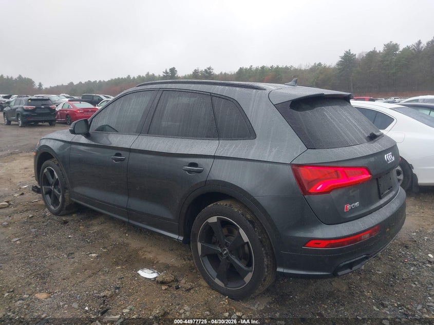 2019 Audi Sq5 VIN WA1B4AFY1K2025605 IAAI salvage auction — FRONT END, Salvage (Massachusetts), sold $5,900 on 2026-07-31 (photo 3)