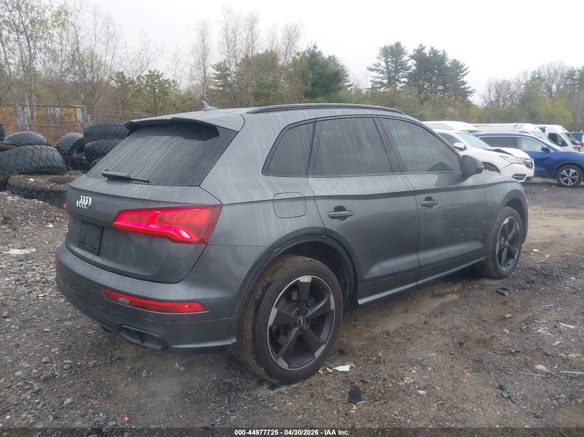 2019 Audi Sq5 VIN WA1B4AFY1K2025605 IAAI salvage auction — FRONT END, Salvage (Massachusetts), sold $5,900 on 2026-07-31 (photo 4)