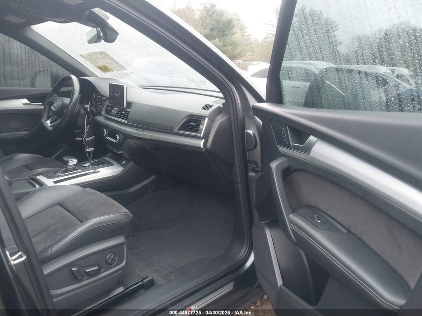 2019 Audi Sq5 VIN WA1B4AFY1K2025605 IAAI salvage auction — FRONT END, Salvage (Massachusetts), sold $5,900 on 2026-07-31 (photo 5)