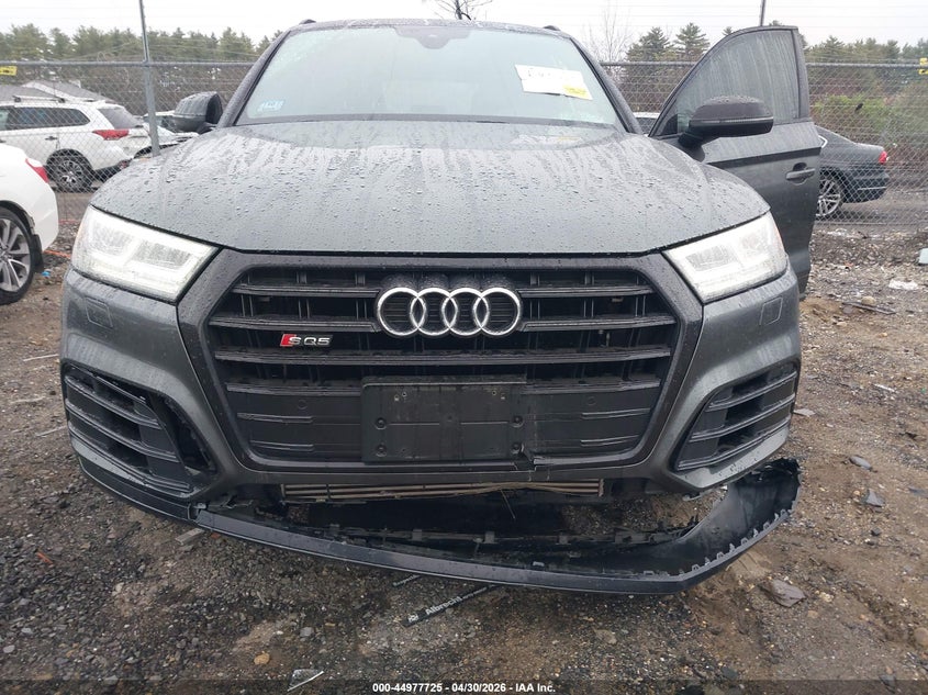 2019 Audi Sq5 VIN WA1B4AFY1K2025605 IAAI salvage auction — FRONT END, Salvage (Massachusetts), sold $5,900 on 2026-07-31 (photo 6)