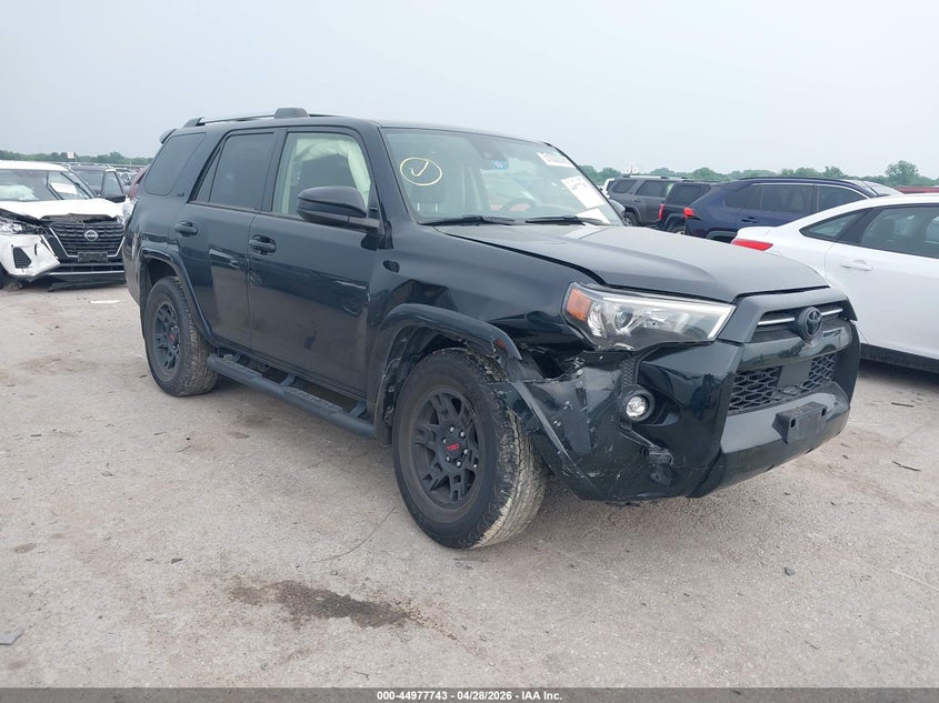 2022 Toyota 4runner VIN JTEEU5JR3N5271578 IAAI salvage auction — FRONT END, Original (Texas), sold $12,750 on 2026-07-07 (photo 1)