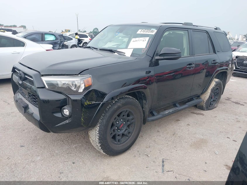 2022 Toyota 4runner VIN JTEEU5JR3N5271578 IAAI salvage auction — FRONT END, Original (Texas), sold $12,750 on 2026-07-07 (photo 2)