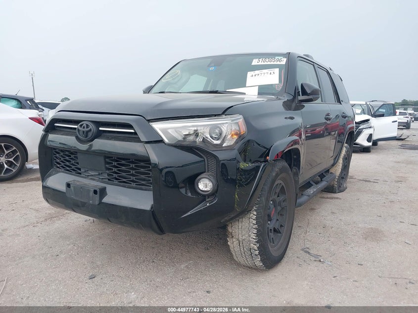 2022 Toyota 4runner VIN JTEEU5JR3N5271578 IAAI salvage auction — FRONT END, Original (Texas), sold $12,750 on 2026-07-07 (photo 6)
