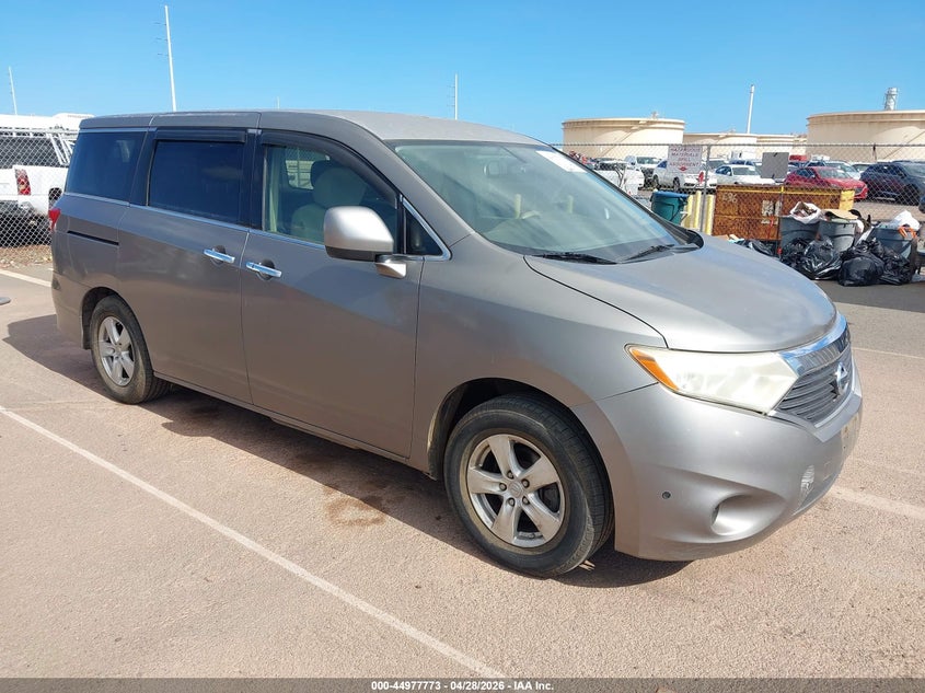 2012 Nissan Quest VIN JN8AE2KP0C9033337 IAAI salvage auction — UNKNOWN, Salvage (Hawaii), sold $250 on 2026-08-01 (photo 1)
