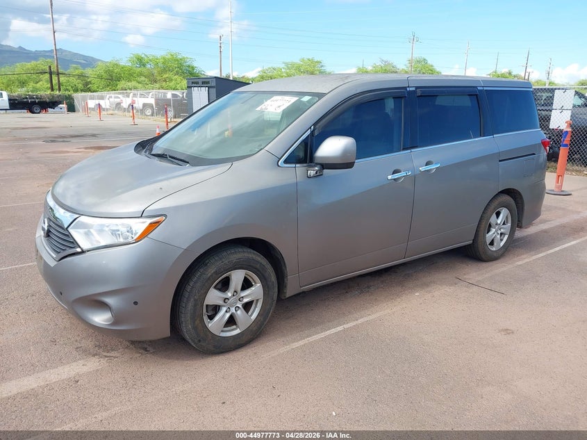 2012 Nissan Quest VIN JN8AE2KP0C9033337 IAAI salvage auction — UNKNOWN, Salvage (Hawaii), sold $250 on 2026-08-01 (photo 2)
